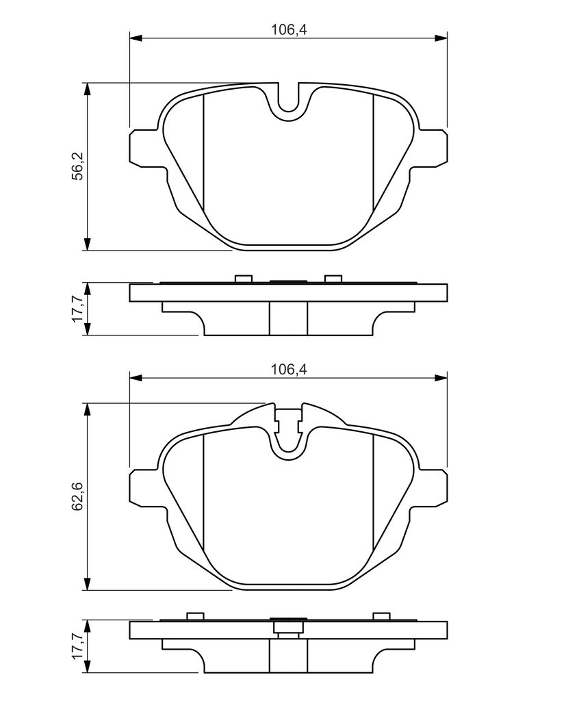 Brake Pad Set, disc brake-6