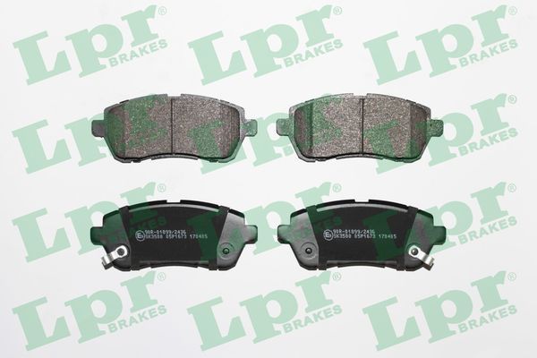 LPR 05P1673 Brake pad set, disc brake