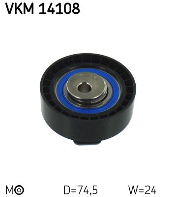 SKF VERTEVO VKM 14108 Tensioner pulley, timing belt