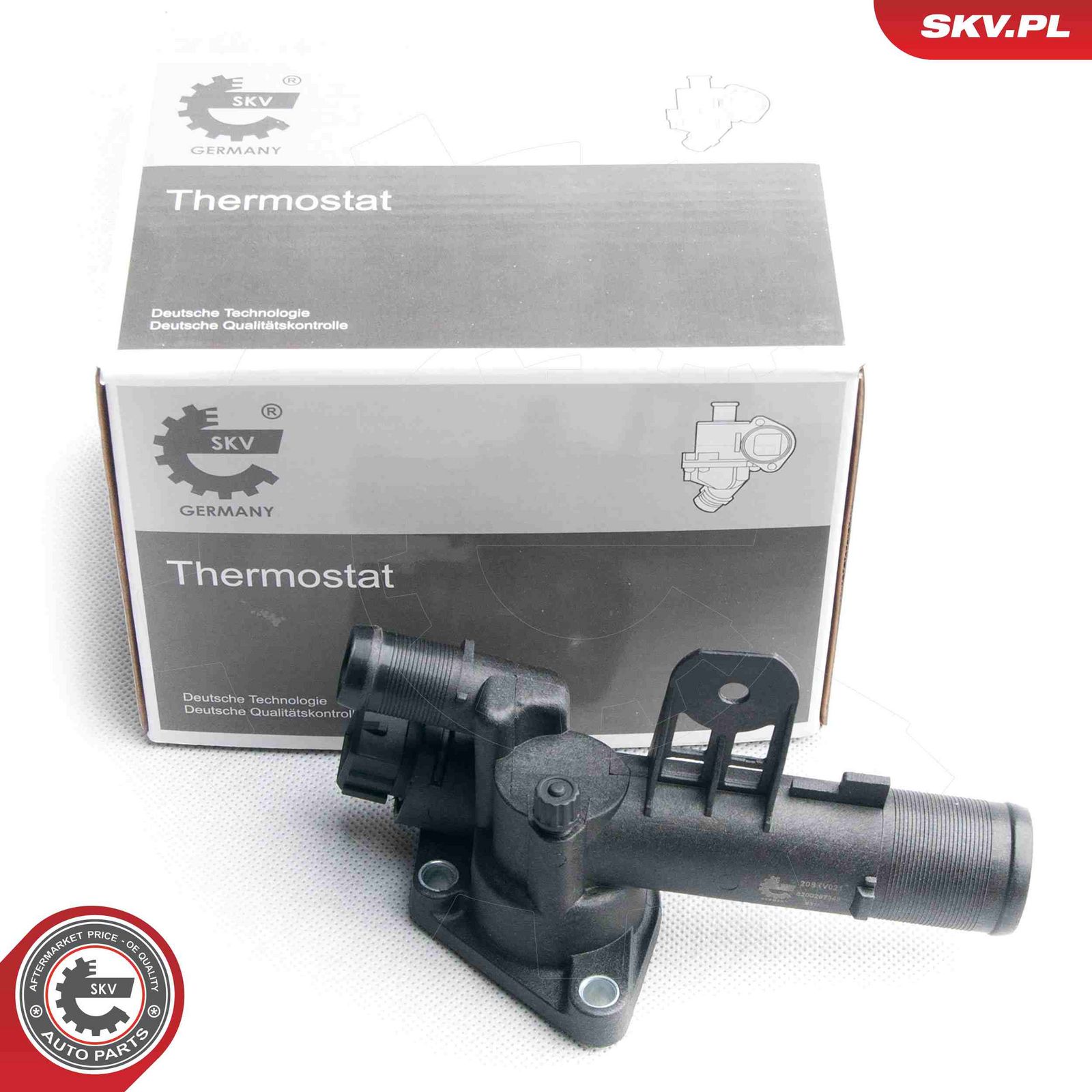 Thermostat, coolant