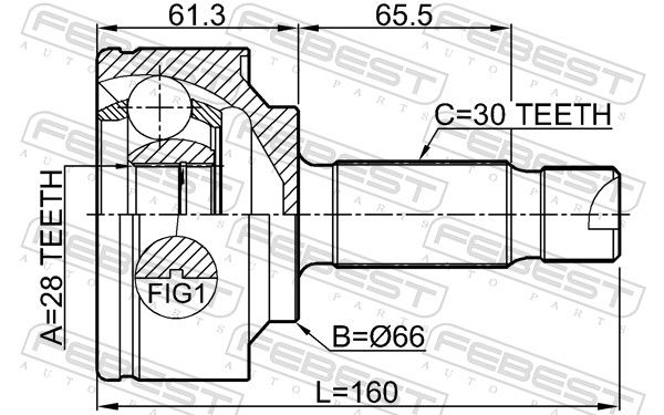 Joint Kit, drive shaft-1