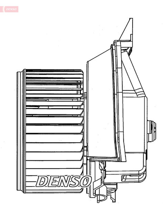 DENSO DEA09203 Interior blower