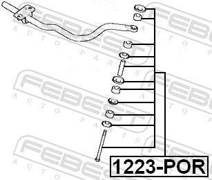 Link/Coupling Rod, stabiliser bar-1