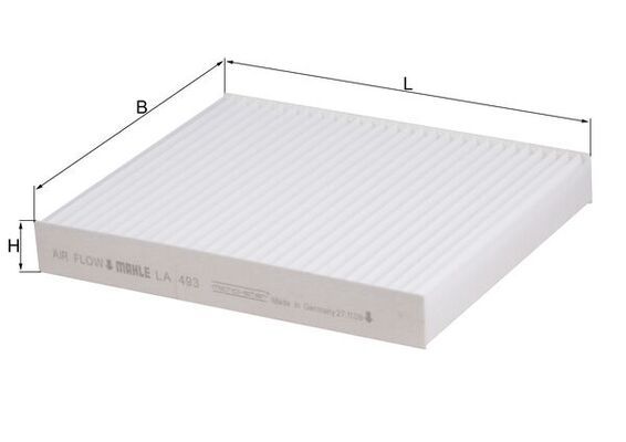 KNECHT LA 493 Filter, cabin air