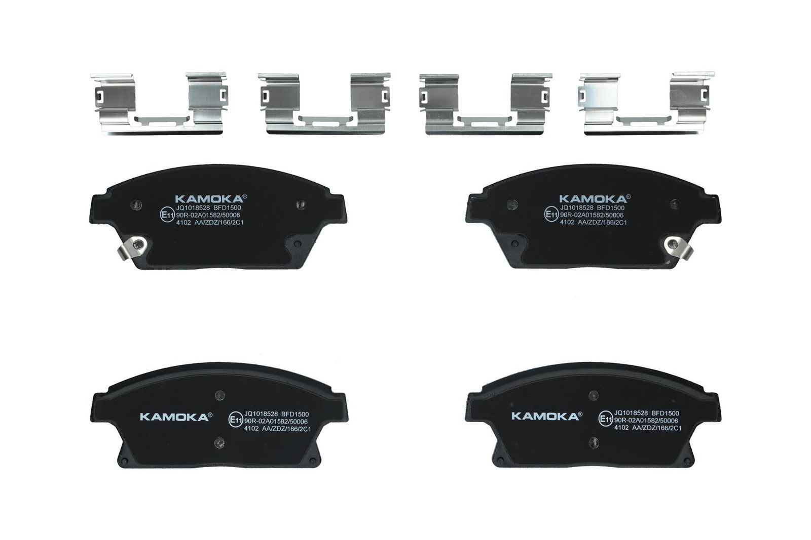 KAMOKA JQ1018528 Brake pad set, disc brake
