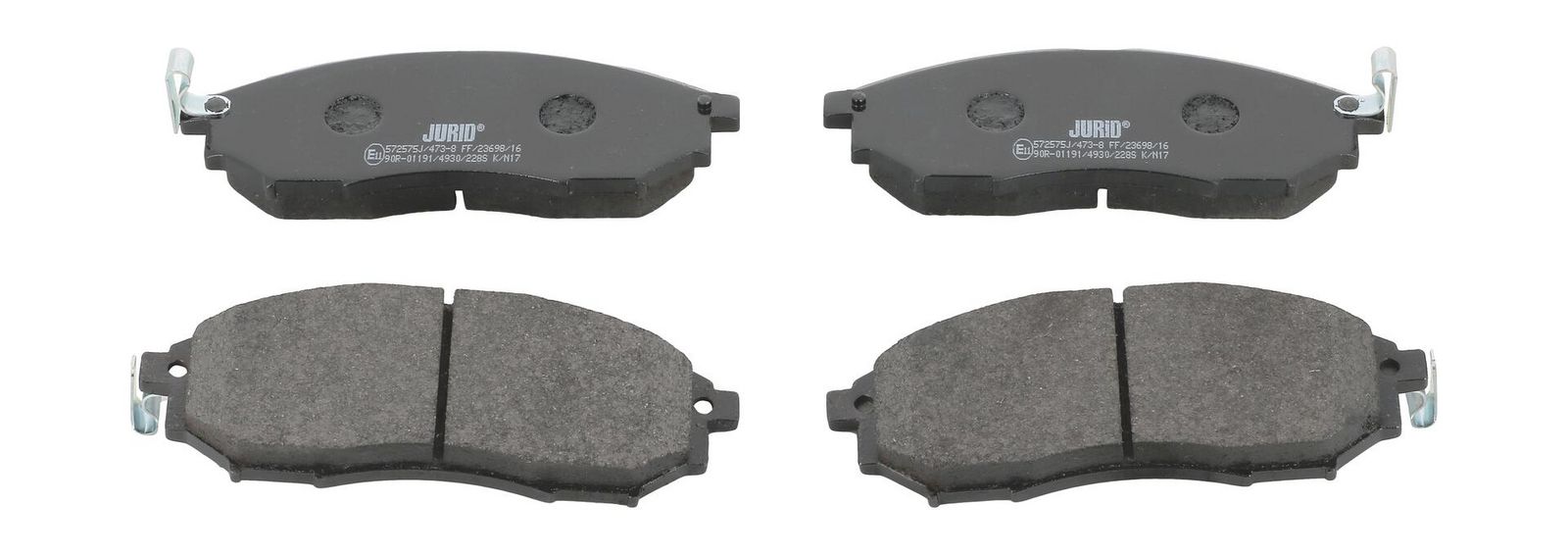 JURID 572575J Brake pad set, disc brake