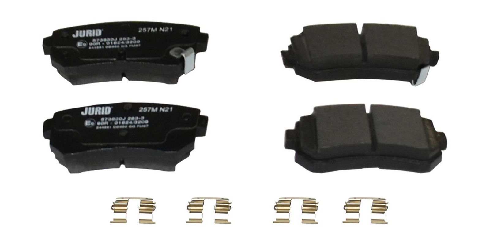 JURID 573830J Brake pad set, disc brake