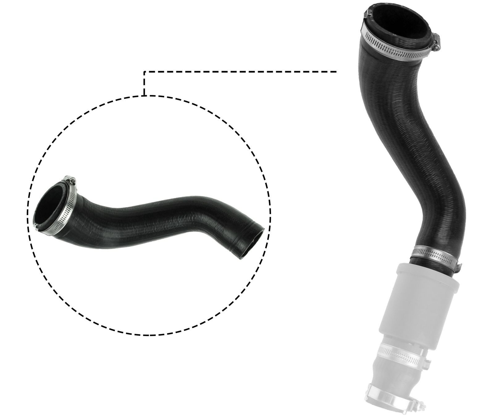 GATES 09-0619 Charge air hose