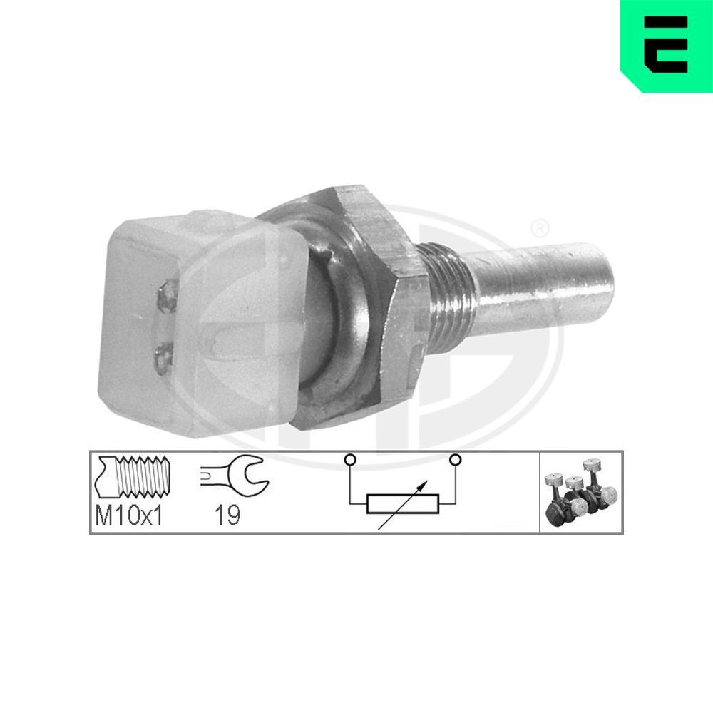 Sensor, coolant temperature