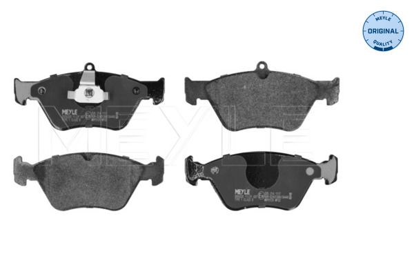 MEYLE 025 214 1117 Brake pad set, disc brake