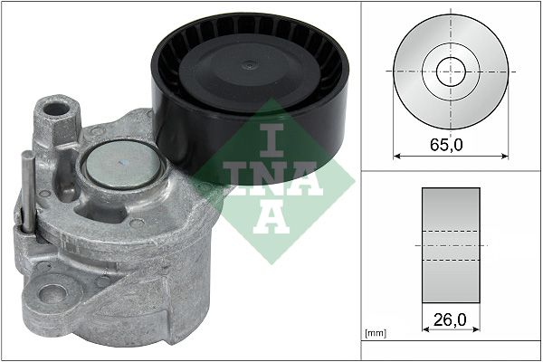SCHAEFFLER INA 534 0688 10 Belt tensioner, v-ribbed belt