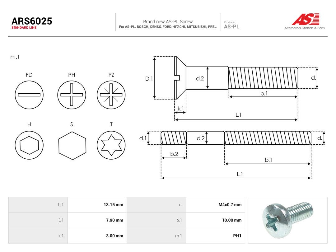 Repair Set, alternator-1