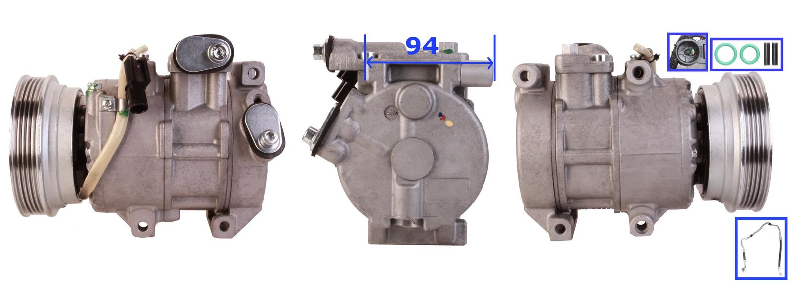 LUCAS ACP865 Compressor, air conditioning