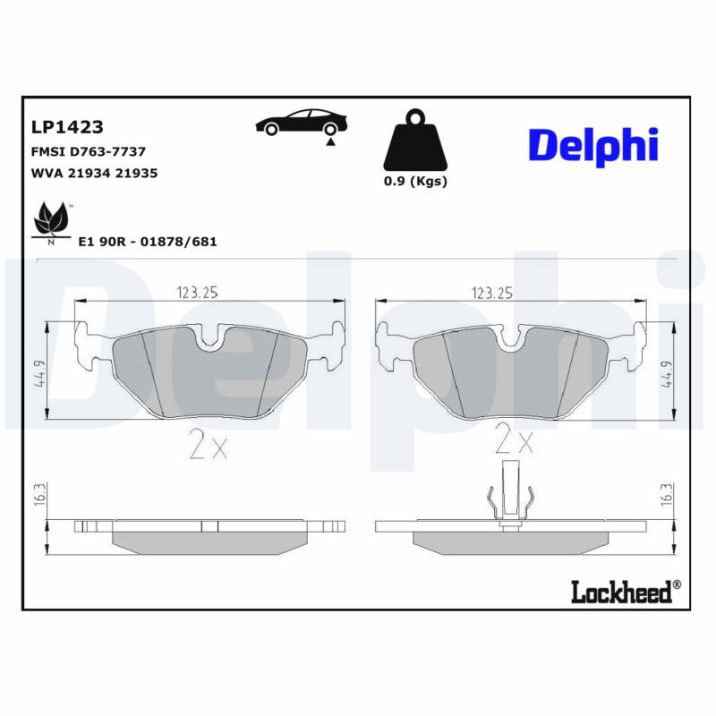 Brake Pad Set, disc brake-2