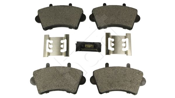 HART 248 915 Stabdžių trinkelių rinkinys, diskinis stabdys