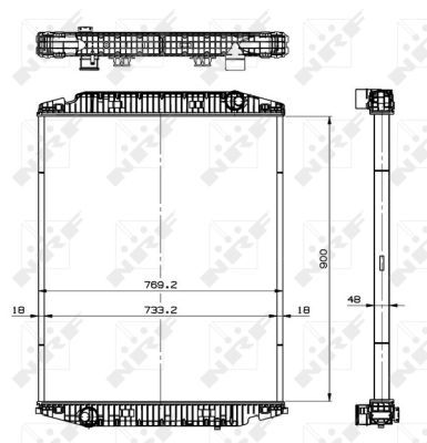 Radiator, engine cooling-4