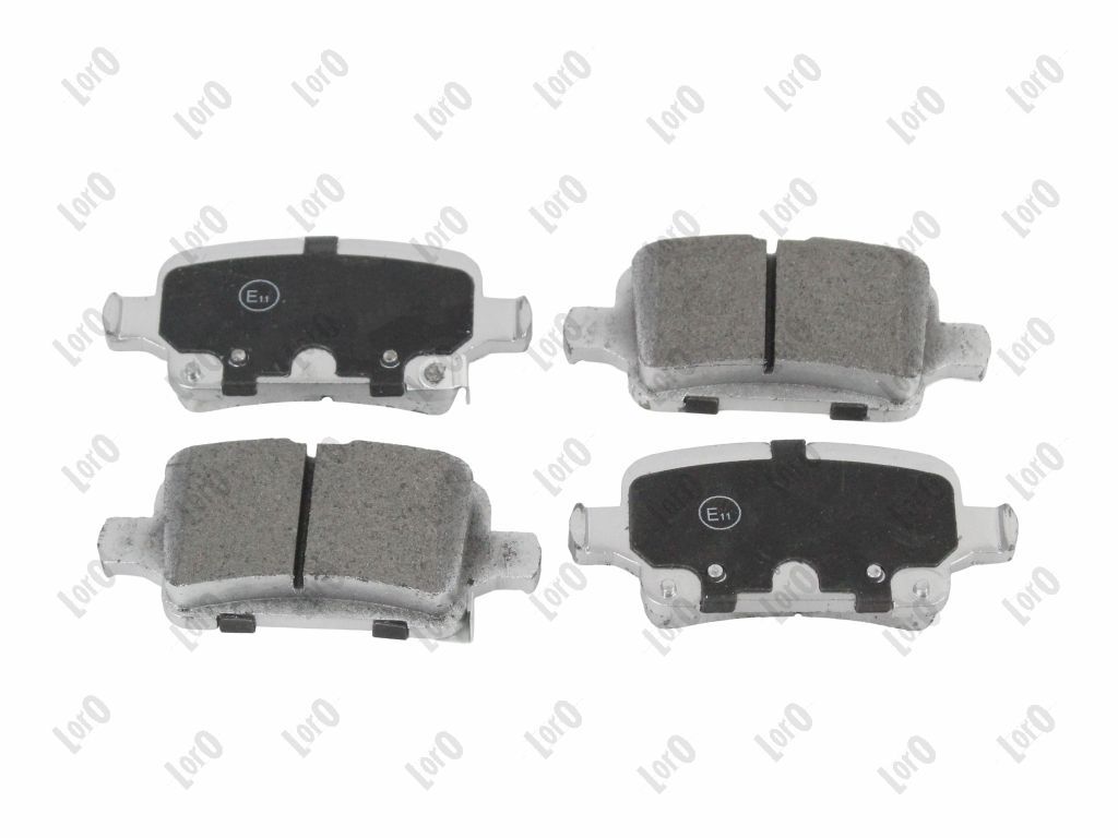 ABAKUS 231-02-192 Brake pad set, disc brake