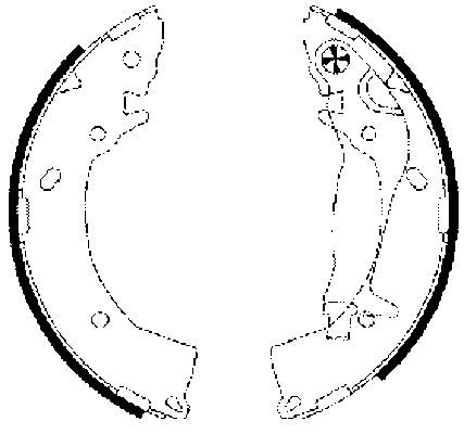 Brake Shoe Set-1