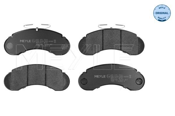 MEYLE 025 215 7314 Brake pad set, disc brake