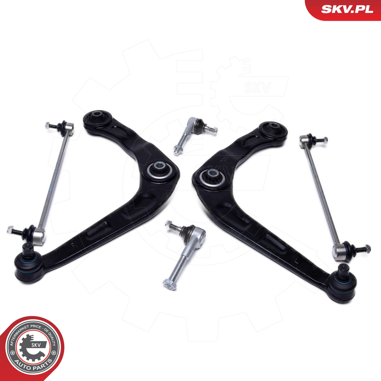 Control/Trailing Arm Kit, wheel suspension-main