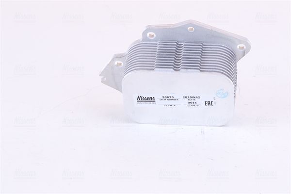 Oil Cooler, engine oil-2