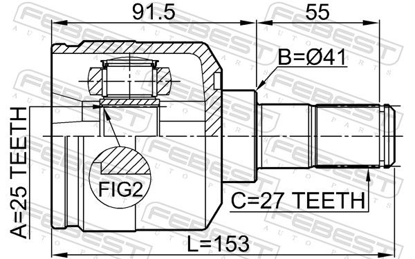 Joint Kit, drive shaft-1