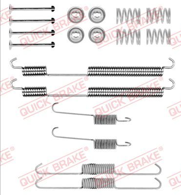 QUICK BRAKE 105-0753 Accessory kit, brake shoes