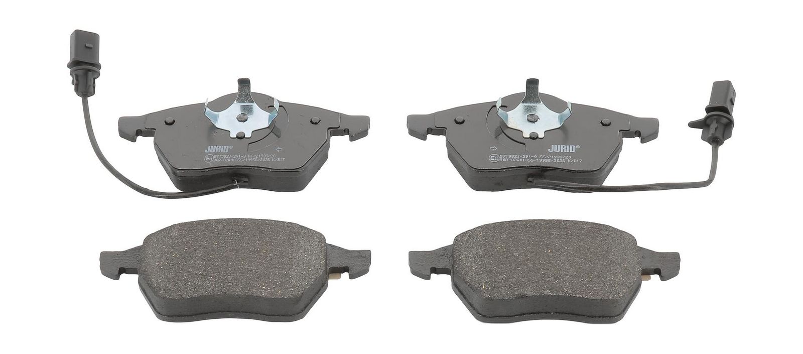 JURID 571982J Brake pad set, disc brake