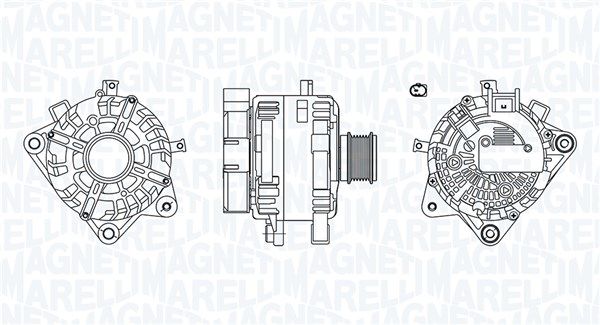 MAGNETI MARELLI 063730849010 Alternator