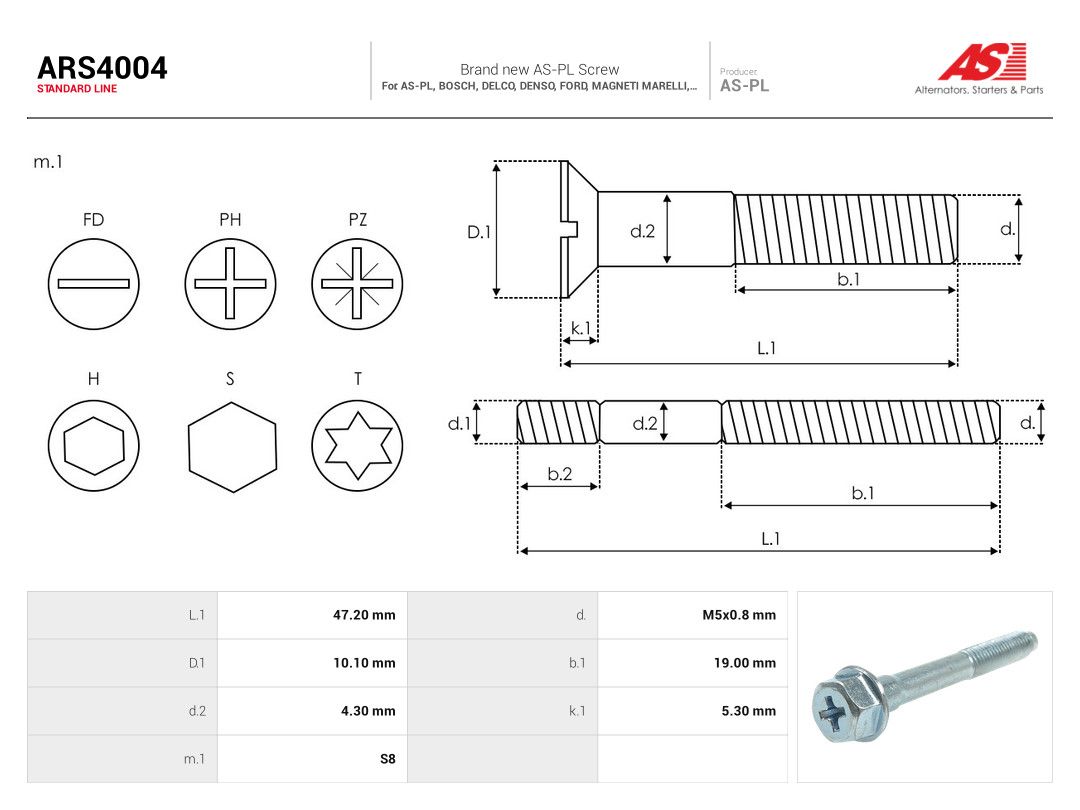 Repair Set, alternator-1