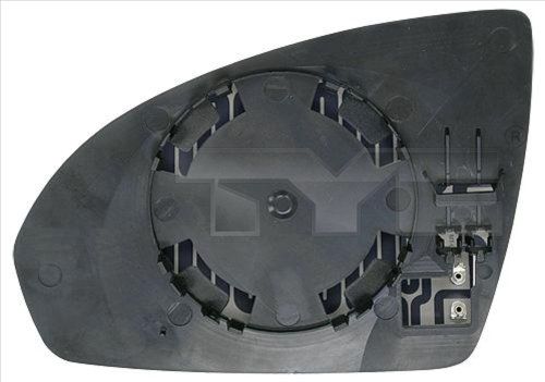 TYC 333-0010-1 Mirror glass, exterior mirror