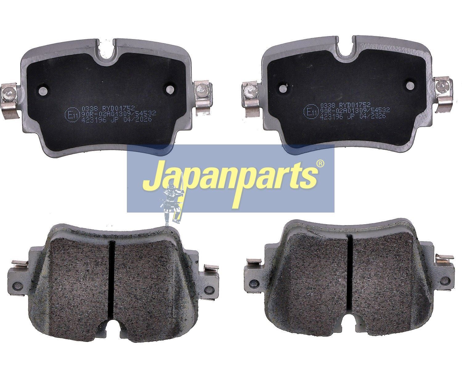 JAPANPARTS PP-0338AF Brake pad set, disc brake