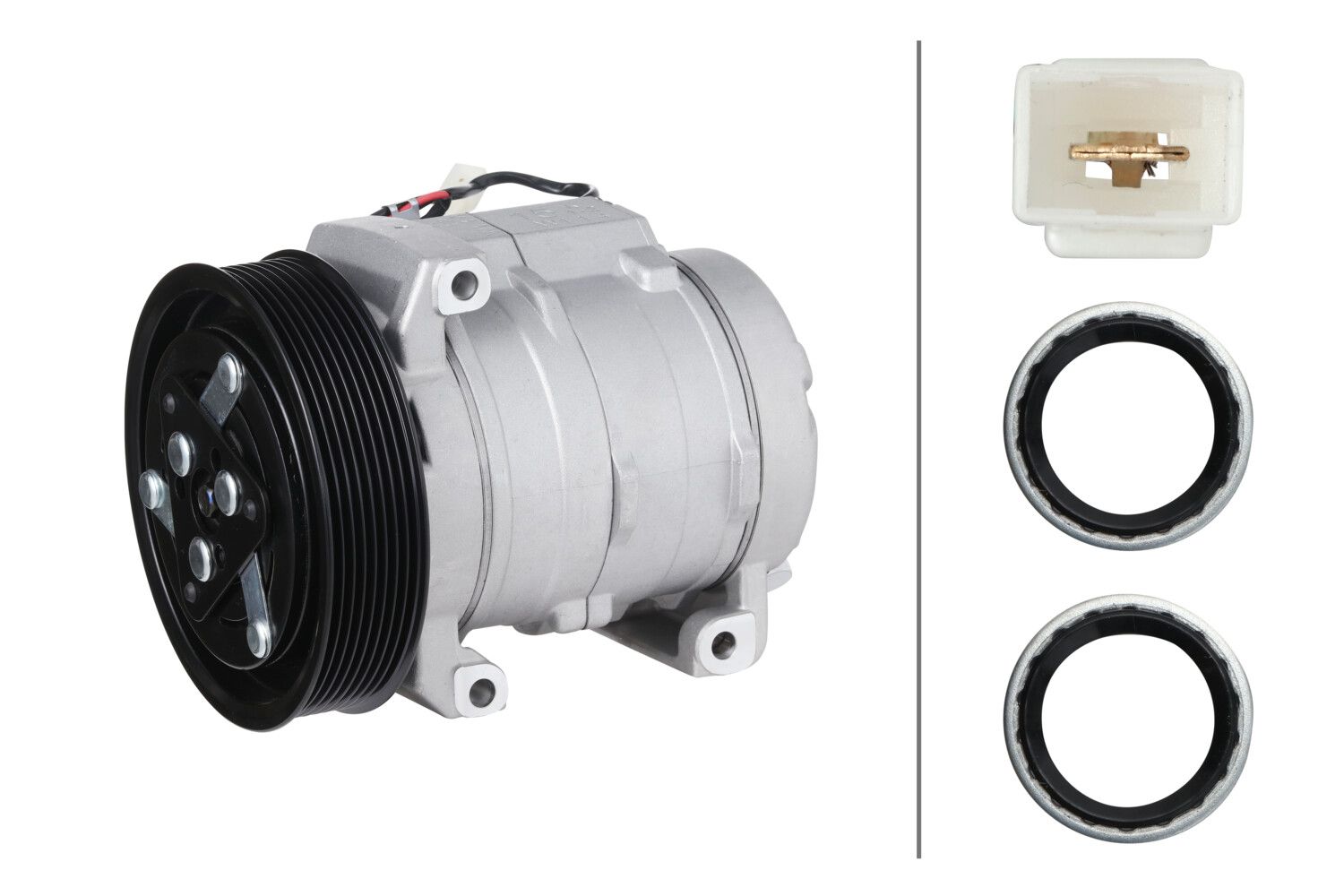 HELLA 8FK 366 201-781 Compressor, air conditioning