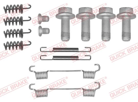 QUICK BRAKE 105-0878 Accessory kit, parking brake shoes