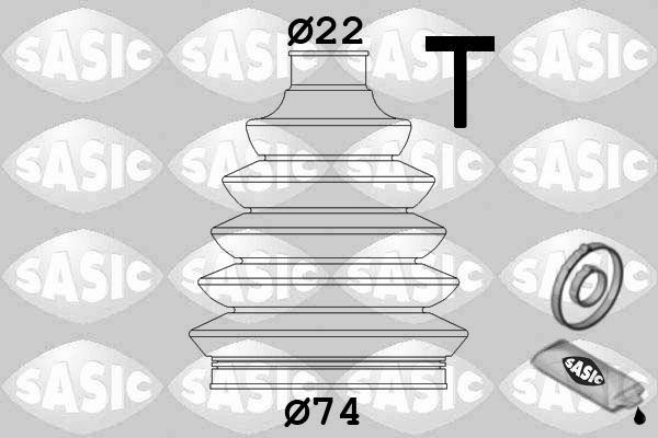 SASIC 1900011 Bellow kit, drive shaft