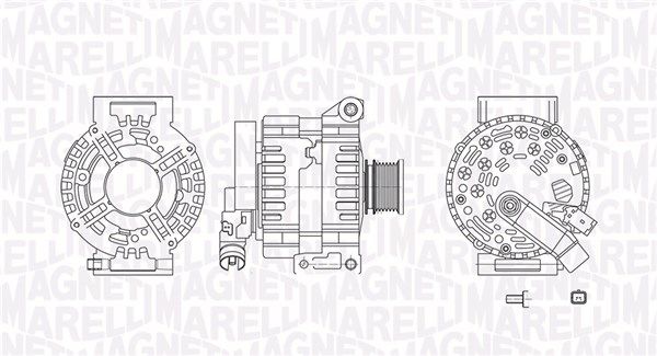 MAGNETI MARELLI 063737477110 Alternator
