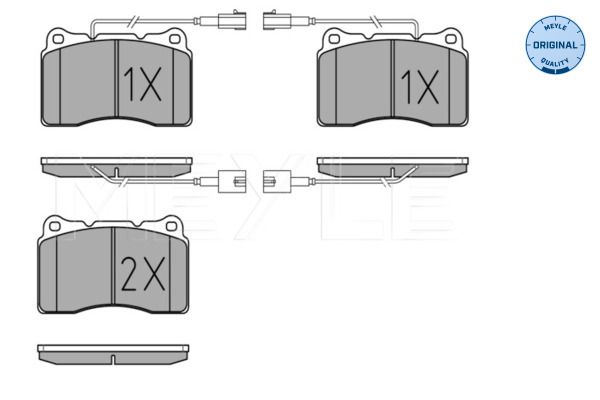 Brake Pad Set, disc brake-1