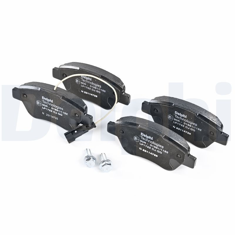 DELPHI LP1722 Brake pad set, disc brake
