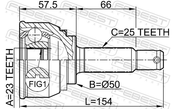 Joint Kit, drive shaft-1