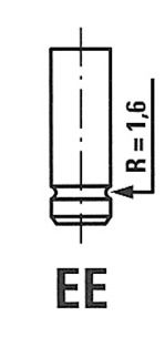 FRECCIA R3478/R Exhaust valve