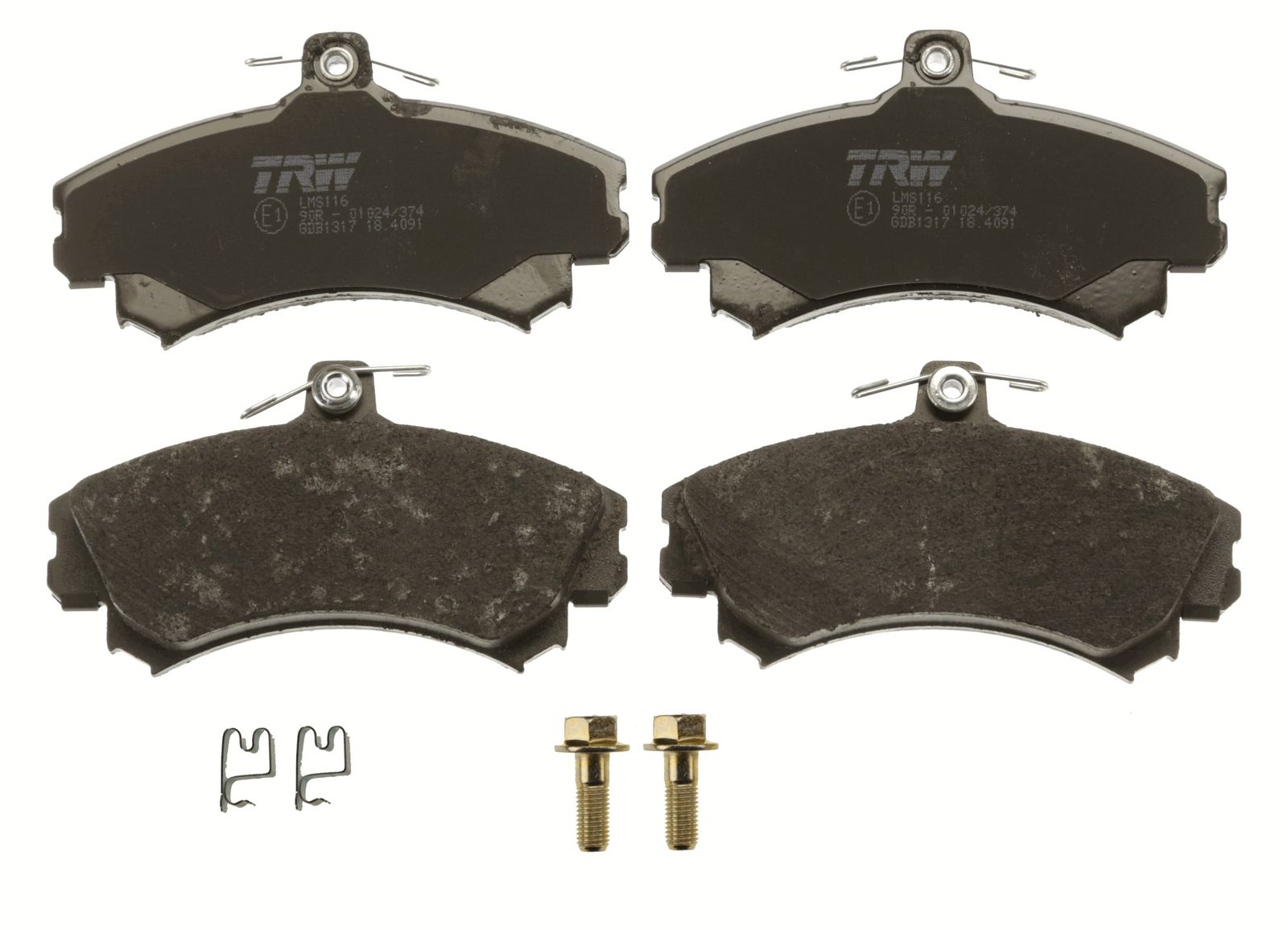 Brake Pad Set, disc brake-1
