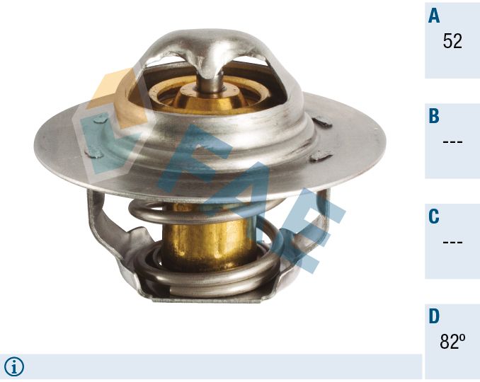 FAE 5204582 Thermostat, coolant