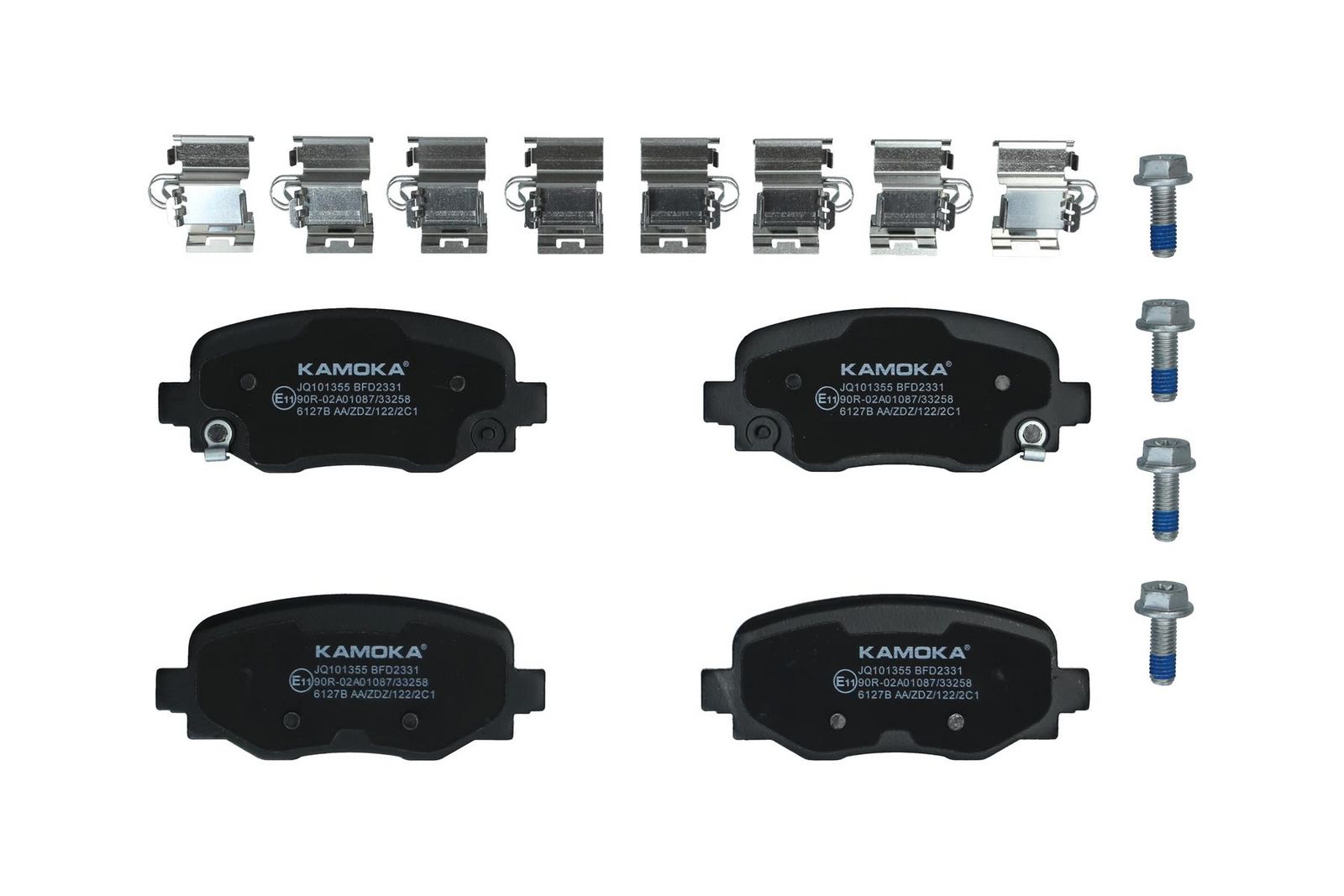 KAMOKA JQ101355 Brake pad set, disc brake