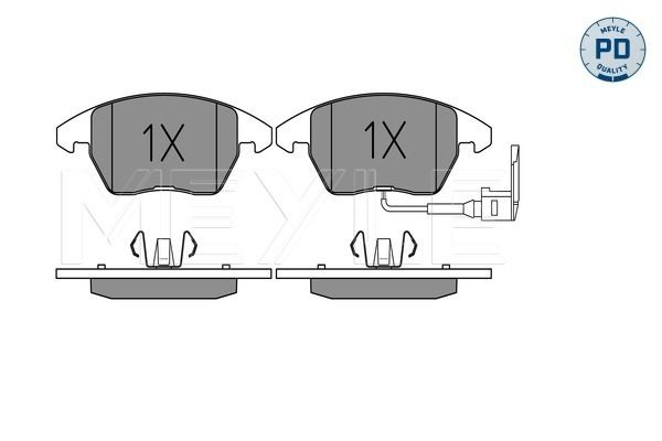 Brake Pad Set, disc brake-1