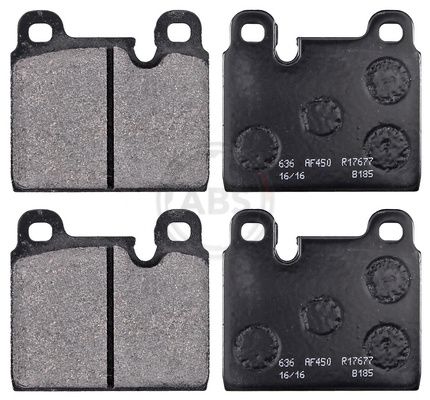 A.B.S. 36833 Brake pad set, disc brake