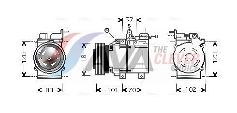 Compressor, air conditioning
