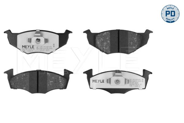MEYLE 025 218 6619/PD Stabdžių trinkelių rinkinys, diskinis stabdys