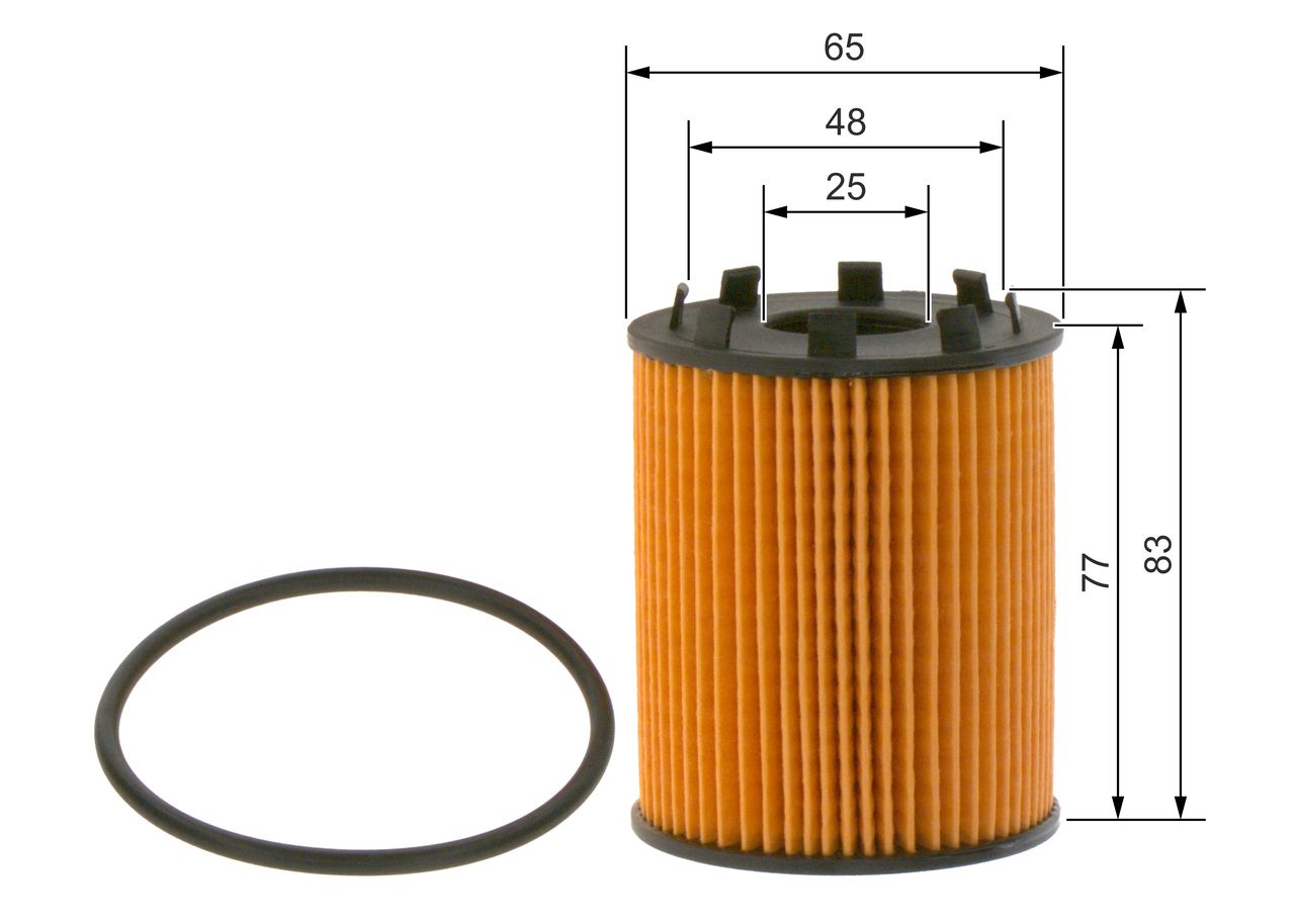 BOSCH 1 457 429 256 Oil filter