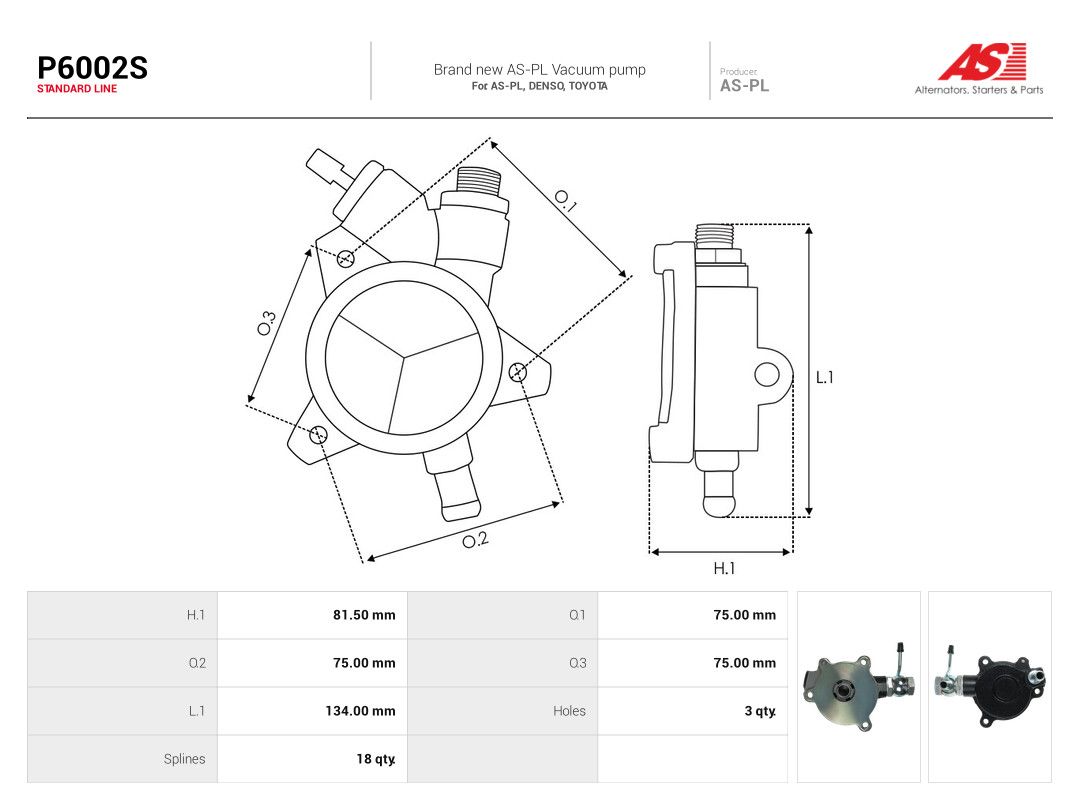 Vacuum Pump, braking system-2