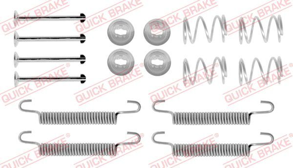 QUICK BRAKE 105-0791 Accessory kit, parking brake shoes